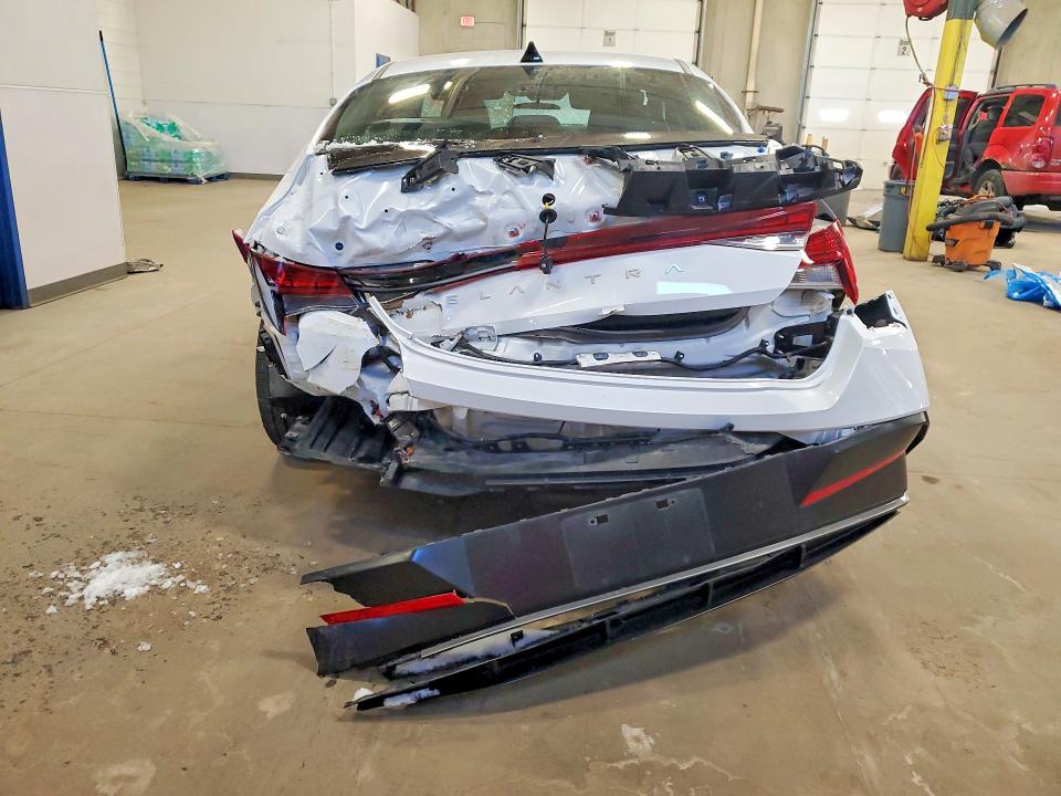 2025 Hyundai Elantra VIN KMHLS4DG7SU988021 COPART salvage auction — FRONT END, Tx - Certificate Of Title, sold $2,981 on 2026-07-28 (photo 6)