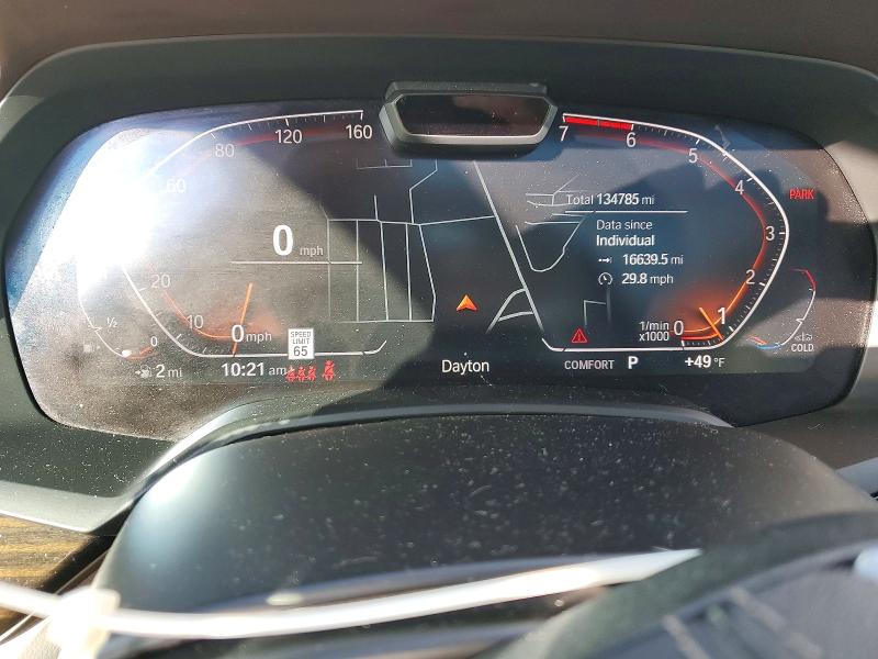 2019 BMW X5 VIN 5UXJU2C59KLN65553 COPART salvage auction — MINOR DENT/SCRATCHES, Oh - Certificate Of Title, sold $14,800 on 2026-07-17 (photo 9)