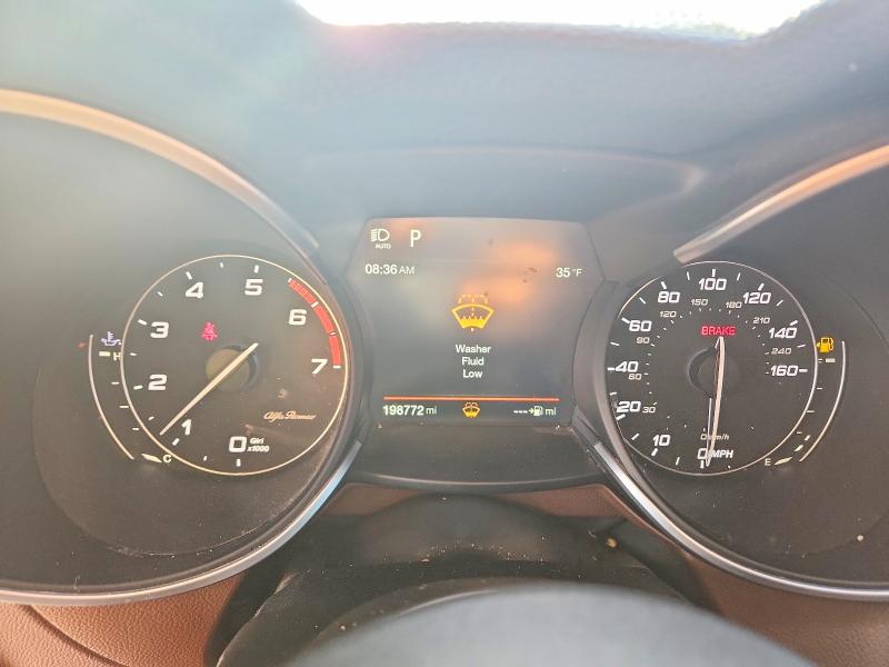 2018 Alfa romeo Stelvio VIN ZASFAKNN6J7B72315 COPART salvage auction — FRONT END, Il - Salvage Certificate, sold $2,900 on 2026-07-08 (photo 9)