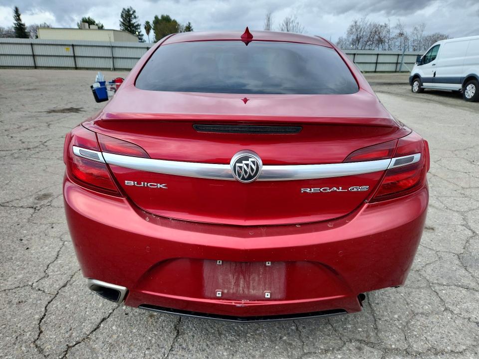 2015 Buick Regal VIN 2G4GT5GX6F9265957 COPART salvage auction — REAR END, Ca - Salvage Certificate, sold $1,700 on 2026-07-10 (photo 6)