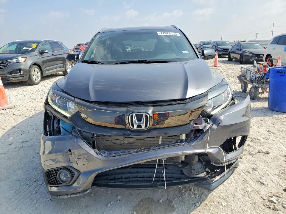 2022 Honda Hr-v VIN 3CZRU5H1XNM733693 COPART salvage auction — FRONT END, Tx - Salvage Vehicle Title, sold $7,400 on 2026-07-02 (photo 5)
