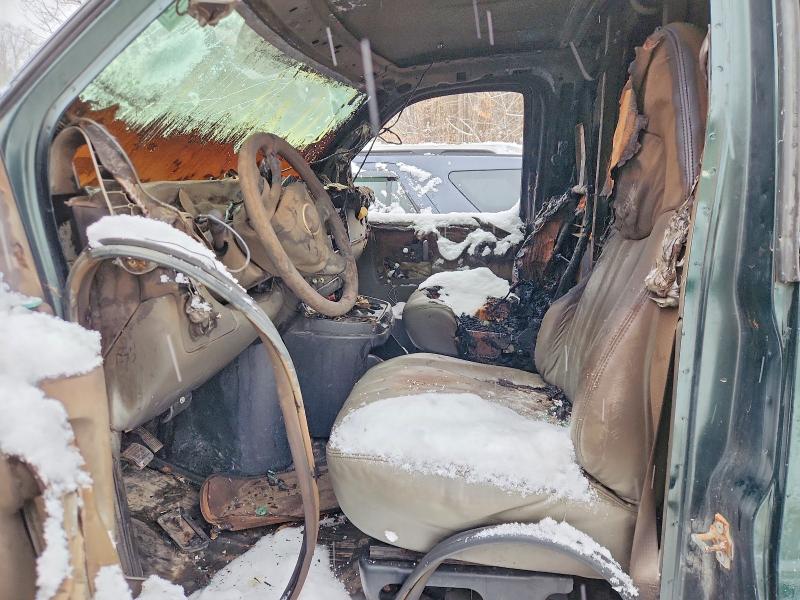 2012 Chev Express VIN 1GCWGGCA8C1200240 COPART salvage auction — INTERIOR BURN, VT - CERT OF TITLE-SALVAGE VEHICLE, sold $989 on 2026-07-20 (photo 7)