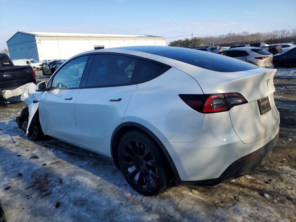 2020 Tesla Model y VIN 5YJYGDEE3LF037141 COPART salvage auction — FRONT END, Nj - Cert Of Title-Salvage, sold $7,600 on 2026-07-06 (photo 2)