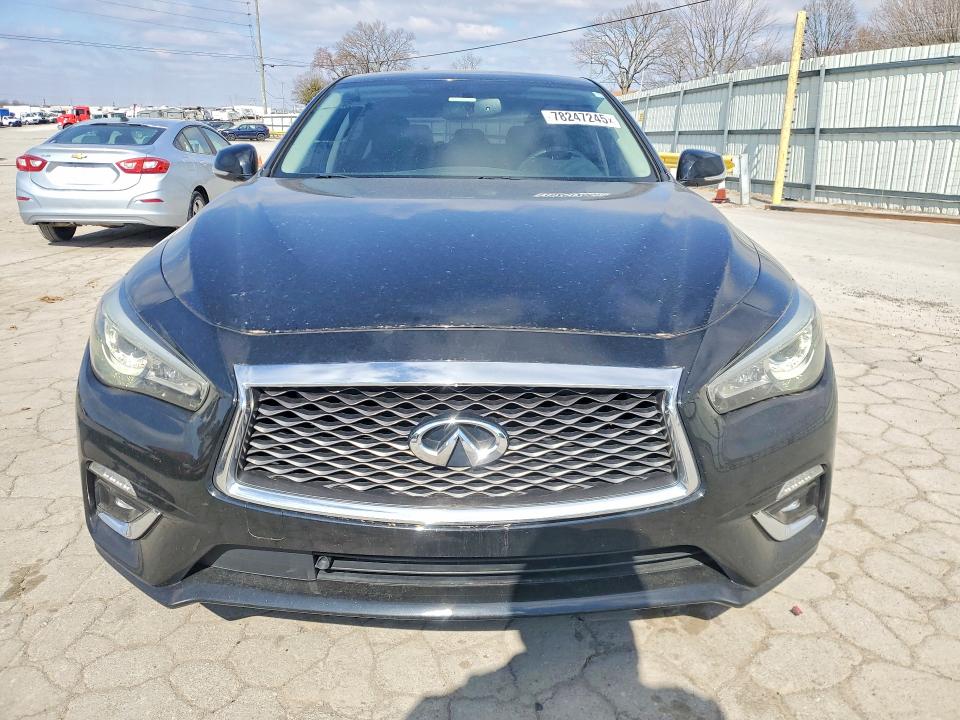2019 Infiniti Q50 VIN JN1EV7AP1KM513459 COPART salvage auction — REAR END, Ga - Cert Of Title-Salvage, sold $4,850 on 2026-07-13 (photo 5)