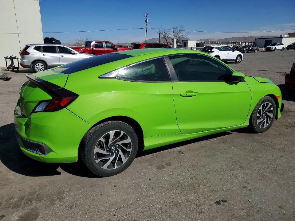 2017 Honda Civic VIN 2HGFC4B05HH303709 COPART salvage auction — FRONT END, TX - SALVAGE VEHICLE TITLE, sold $4,500 on 2026-07-31 (photo 3)