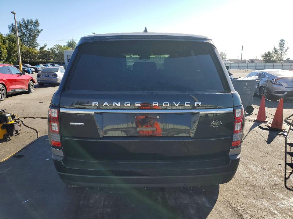 2017 Land rover Rangerover VIN SALGS2FEXHA326247 COPART salvage auction — FRONT END, RB, sold $4,900 on 2026-07-13 (photo 6)