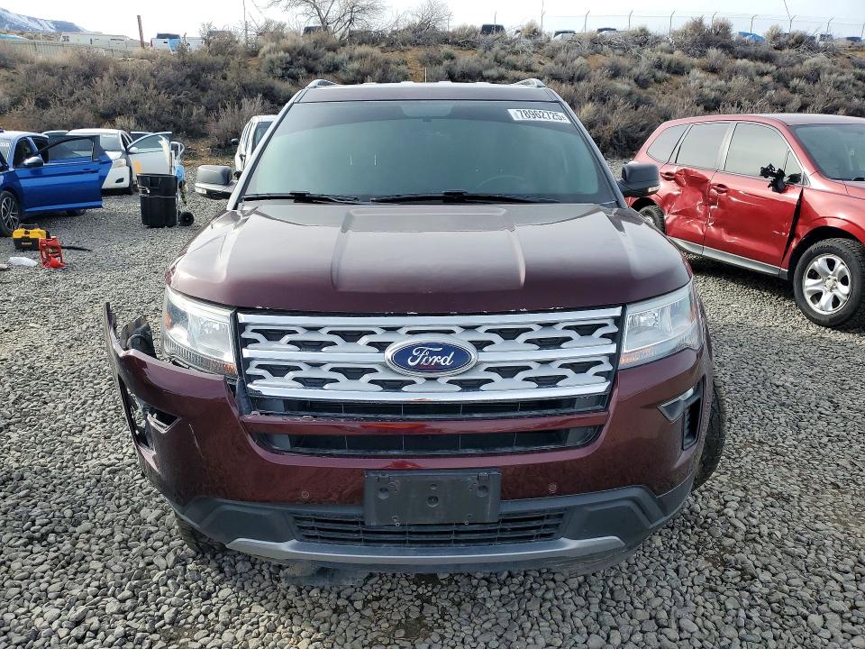 2019 Ford Explorer VIN 1FM5K8D89KGA73615 COPART salvage auction — SIDE, Nv - Salvage Title, sold $2,600 on 2026-07-09 (photo 5)