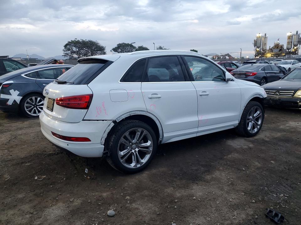 2018 Audi Q3 VIN WA1HCCFSXJR020218 COPART salvage auction — VANDALISM, Ca - Salvage Certificate, sold $125 on 2026-07-07 (photo 3)