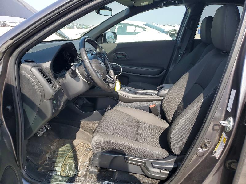 2022 Honda Hr-v VIN 3CZRU5H1XNM733693 COPART salvage auction — FRONT END, Tx - Salvage Vehicle Title, sold $7,400 on 2026-07-02 (photo 7)