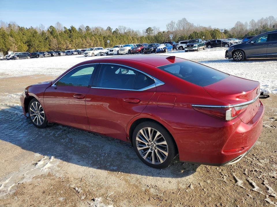 2019 Lexus ES350 VIN 58ABZ1B10KU017911 COPART salvage auction — FRONT END, Va - Cert Of Title - Salvage, sold $8,100 on 2026-07-13 (photo 2)