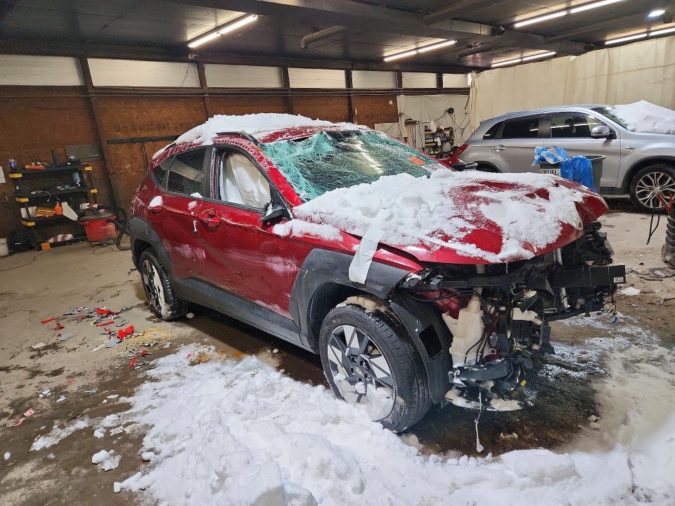 2025 Hyundai Kona VIN KM8HBCAB8SU300519 COPART salvage auction — FRONT END, Az - Cert Of Title - Salvage, sold $1,350 on 2026-07-30 (photo 4)