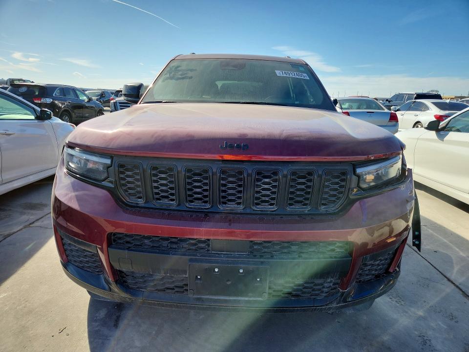 2025 Jeep Grand cher VIN 1C4RJJAG6S8697491 COPART salvage auction — SIDE, Tx - Certificate Of Title (P), sold $15,600 on 2026-07-02 (photo 5)