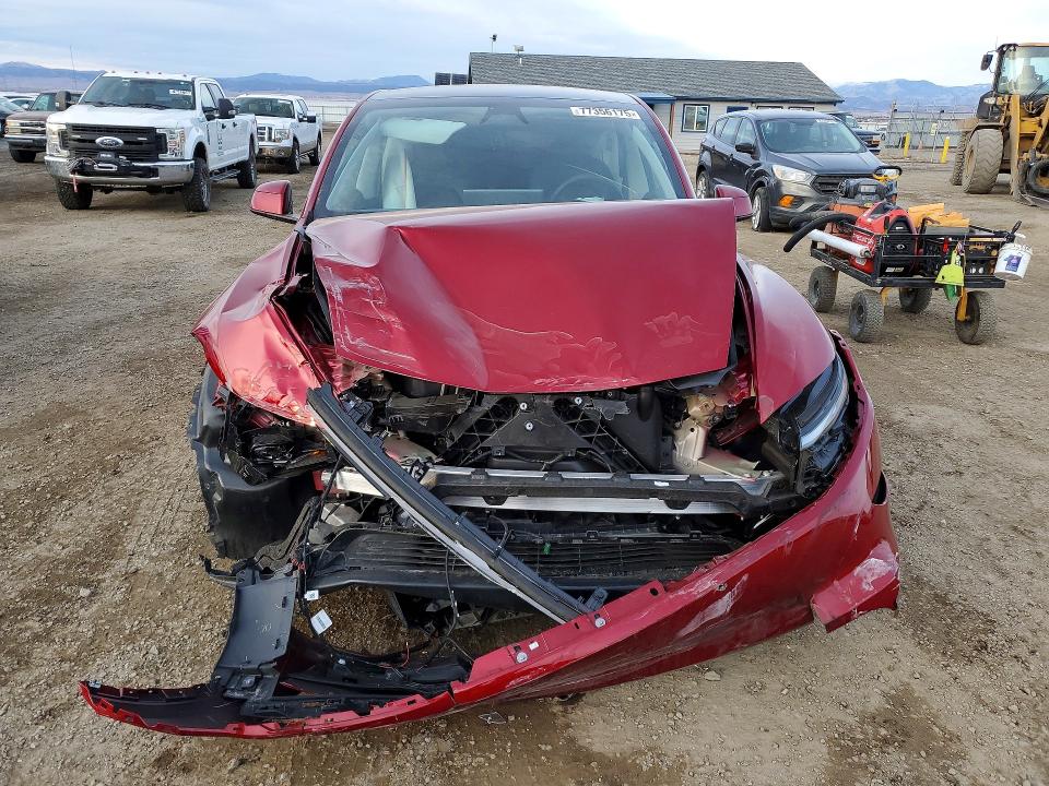 2026 Tesla Model y VIN 7SAYGDEE3TF360897 COPART salvage auction — FRONT END, Mt - Salvage Certificate Of A Vehic, sold $15,800 on 2026-07-14 (photo 5)