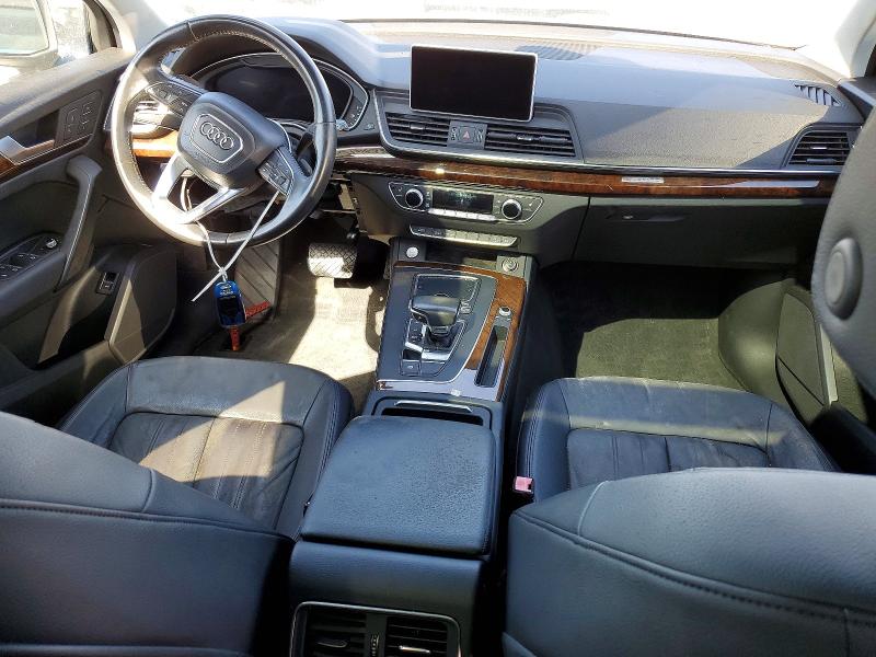 2018 Audi Q5 VIN WA1ANAFY5J2001458 COPART salvage auction — WATER/FLOOD, Fl - Certificate Of Title, sold $5,475 on 2026-07-27 (photo 8)