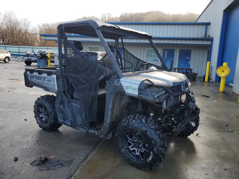 2022 Cf moto Uforce VIN LCELV1Z24N6006932 COPART salvage auction — FRONT END, PA - CERT OF TTL-SLVG ALL-TERRAIN V, sold $3,800 on 2026-07-09 (photo 1)