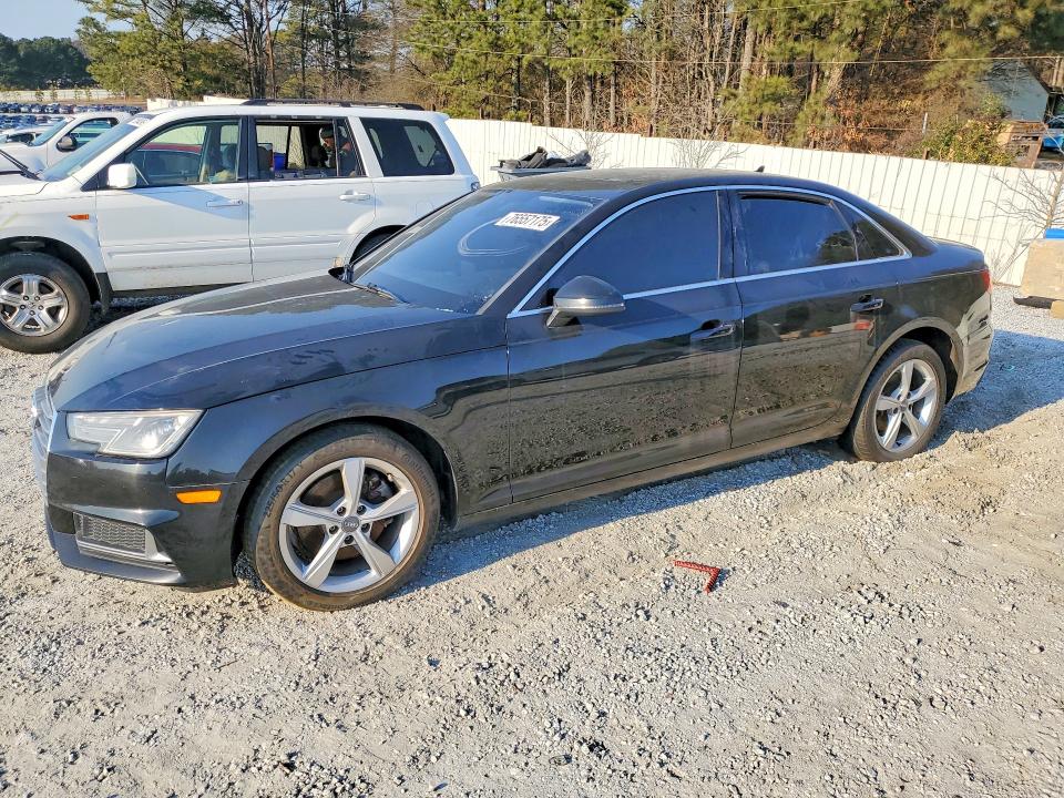 2019 Audi A4 VIN WAUGMAF48KA011180 COPART salvage auction — MECHANICAL, Wv - Certificate Of Title, sold $4,750 on 2026-07-20 (photo 1)