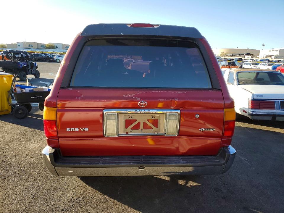 1994 Toyota 4runner VIN JT3VN29V5R0026046 COPART salvage auction — FRONT END, NV - SALVAGE TITLE, sold $150 on 2026-07-22 (photo 6)