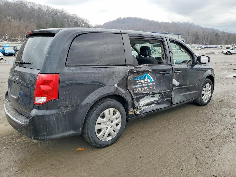2017 Dodge Caravan VIN 2C4RDGBG9HR605893 COPART salvage auction — SIDE, ID - SALVAGE CERTIFICATE OF TITLE, sold $325 on 2026-07-02 (photo 3)