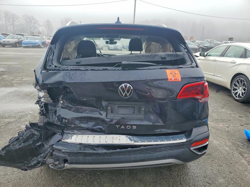 2023 Volkswagen Taos se VIN 3VVEX7B21PM323152 COPART salvage auction — FRONT END, Fl - Cert Of Title Slvg Rebuildable, sold $2,200 on 2026-07-02 (photo 6)