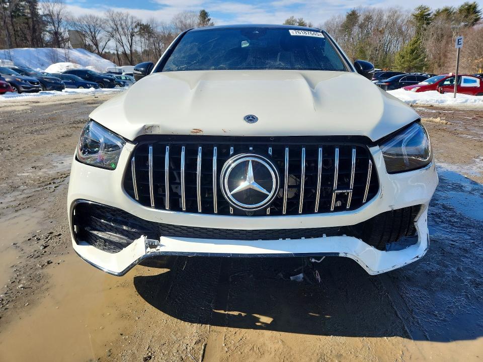 2022 Mercedes-Benz GLE-Class VIN 4JGFD6BB8NA744832 COPART salvage auction — Front End, CA - CERTIFICATE OF TITLE, sold $31,000 on 2026-07-01 (photo 5)