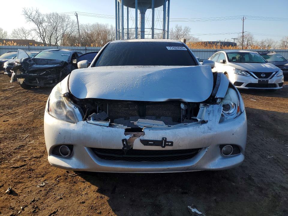 2013 Infiniti G37 VIN JN1CV6AR4DM355995 COPART salvage auction — FRONT END, Il - Salvage Certificate, sold $1,150 on 2026-07-08 (photo 5)