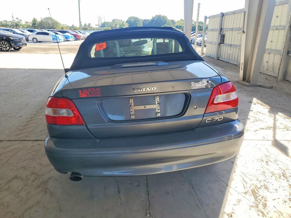 2003 Volvo C70 VIN YV1NC62D13J035347 COPART salvage auction — FRONT END, Fl - Certificate Of Destruction, sold $325 on 2026-07-13 (photo 6)