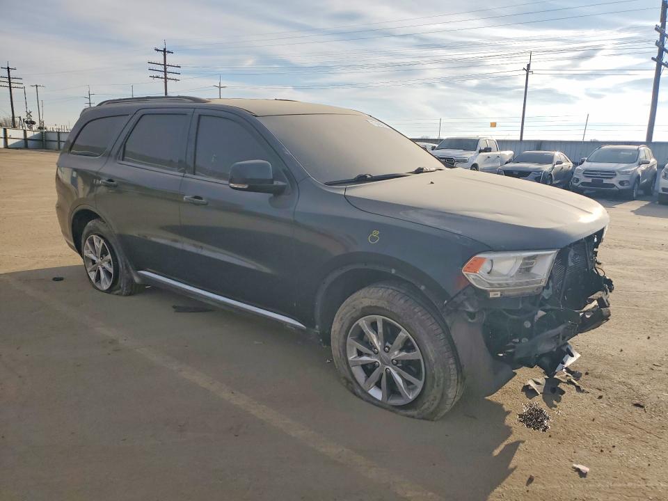 2015 Dodge Durango VIN 1C4RDHDG7FC200866 COPART salvage auction — FRONT END, ID - SALVAGE CERTIFICATE OF TITLE, sold $1,550 on 2026-07-09 (photo 4)