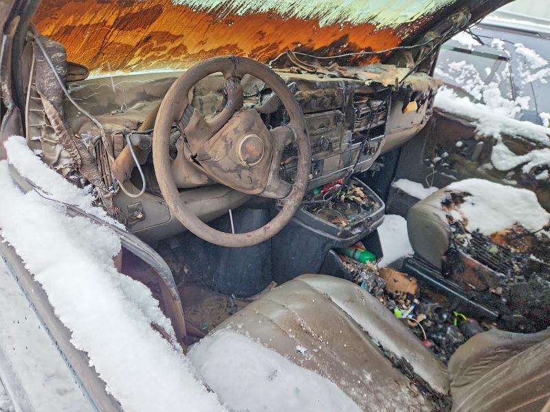 2012 Chev Express VIN 1GCWGGCA8C1200240 COPART salvage auction — INTERIOR BURN, VT - CERT OF TITLE-SALVAGE VEHICLE, sold $989 on 2026-07-20 (photo 8)