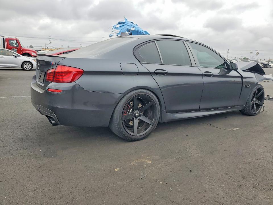 2011 BMW 5 series VIN WBAFR7C52BC607256 COPART salvage auction — FRONT END, Ca - Salvage Certificate, sold $400 on 2026-08-03 (photo 3)