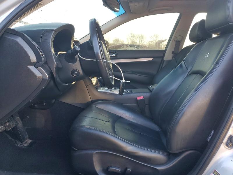 2013 Infiniti G37 VIN JN1CV6AR4DM355995 COPART salvage auction — FRONT END, Il - Salvage Certificate, sold $1,150 on 2026-07-08 (photo 7)