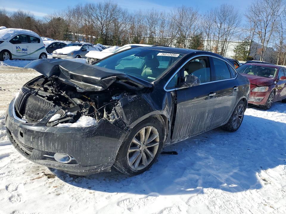 2014 Buick Verano VIN 1G4PR5SK5E4149743 COPART salvage auction — FRONT END, Ma - Certificate Of Title, sold $1,000 on 2026-07-10 (photo 1)