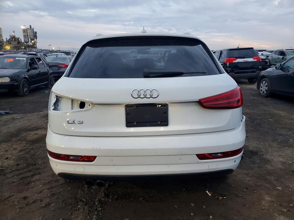 2018 Audi Q3 VIN WA1HCCFSXJR020218 COPART salvage auction — VANDALISM, Ca - Salvage Certificate, sold $125 on 2026-07-07 (photo 6)
