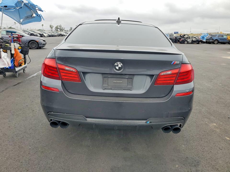 2011 BMW 5 series VIN WBAFR7C52BC607256 COPART salvage auction — FRONT END, Ca - Salvage Certificate, sold $400 on 2026-08-03 (photo 6)
