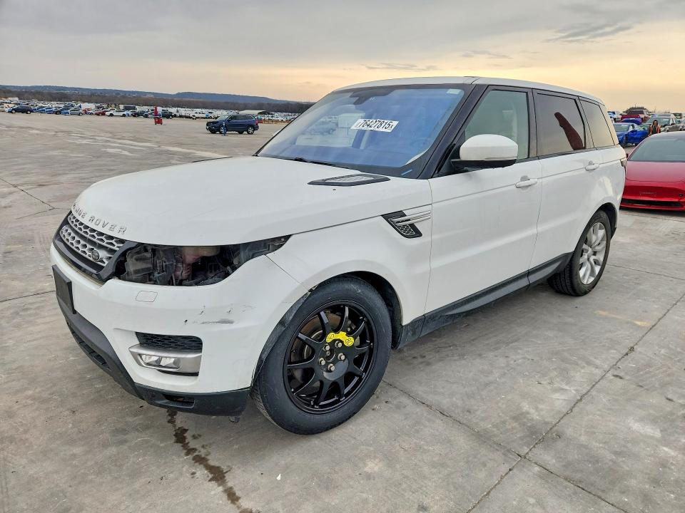2016 Land rover Rangerover VIN SALWR2PF7GA663889 COPART salvage auction — FRONT END, Tx - Salvage Vehicle Title, sold $5,500 on 2026-07-02 (photo 1)