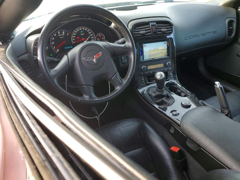 2005 Chev Corvette VIN 1G1YY24U755136682 COPART salvage auction — SIDE, CA - SALVAGE CERTIFICATE, sold $4,900 on 2026-07-06 (photo 8)