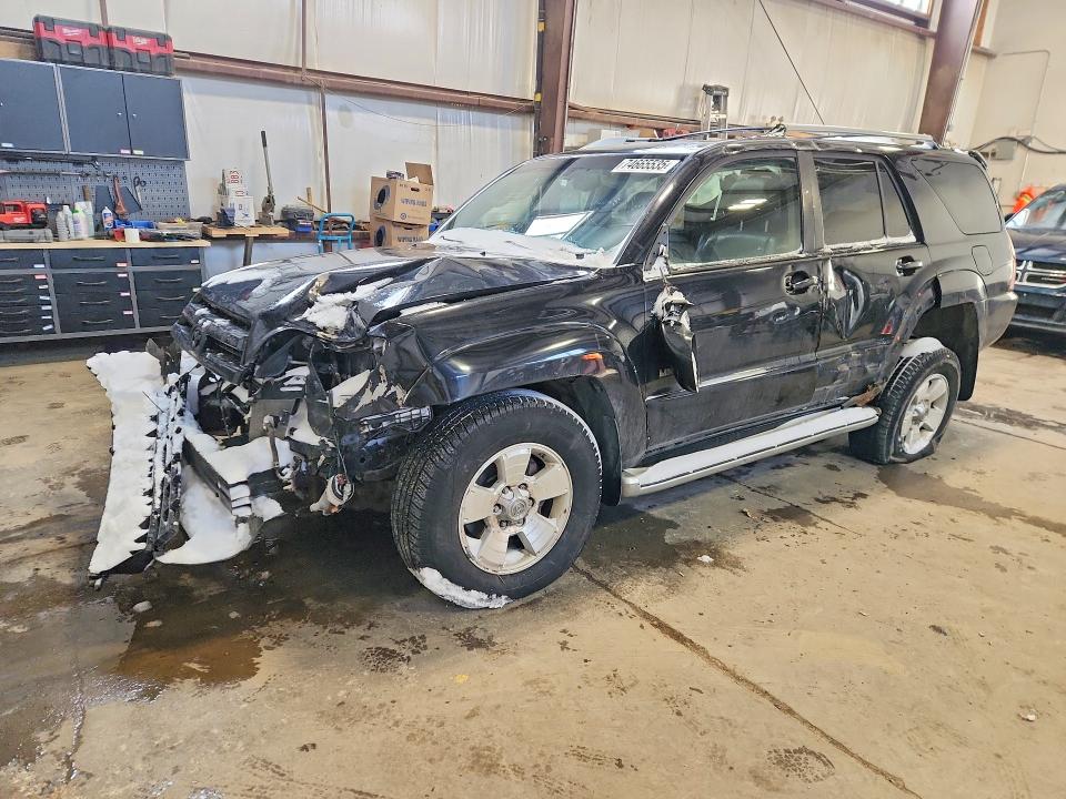 2004 Toyota truck/van 4runner VIN JTEBT17R240043251 COPART salvage auction — FRONT END, AB - BOS - SALVAGE, sold $250 on 2026-07-23 (photo 1)