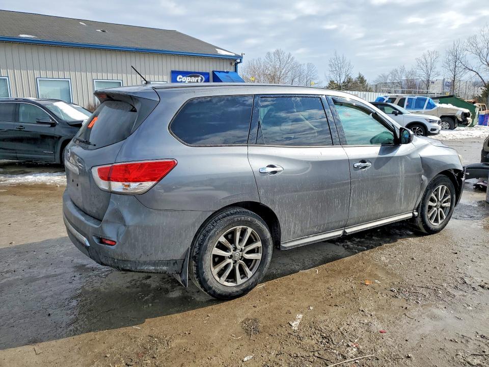 2015 Nissan Pathfinder VIN 5N1AR2MN2FC622825 COPART salvage auction — FRONT END, In - Certificate Of Title, sold $300 on 2026-07-02 (photo 3)