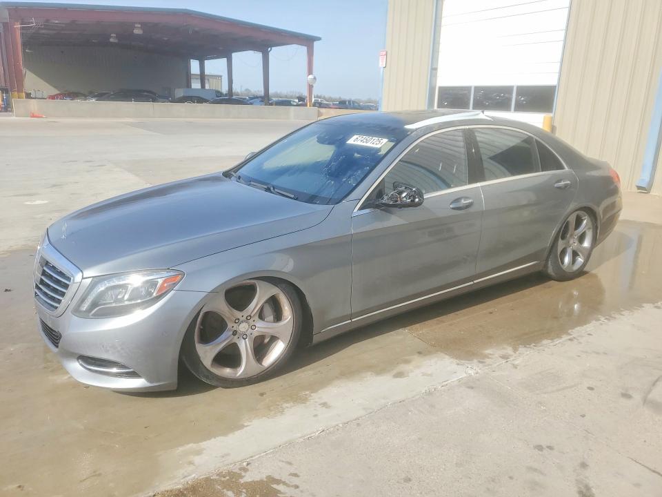 2015 Mercedes-benz S class VIN WDDUG8CB2FA146112 COPART salvage auction — NORMAL WEAR, Tx - Certificate Of Title, sold $7,900 on 2026-07-20 (photo 1)