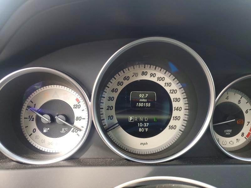 2013 Mercedes-benz C class VIN WDDGF4HB8DR301259 COPART salvage auction — FRONT END, Tx - Salvage Vehicle Title, sold $950 on 2026-07-17 (photo 9)