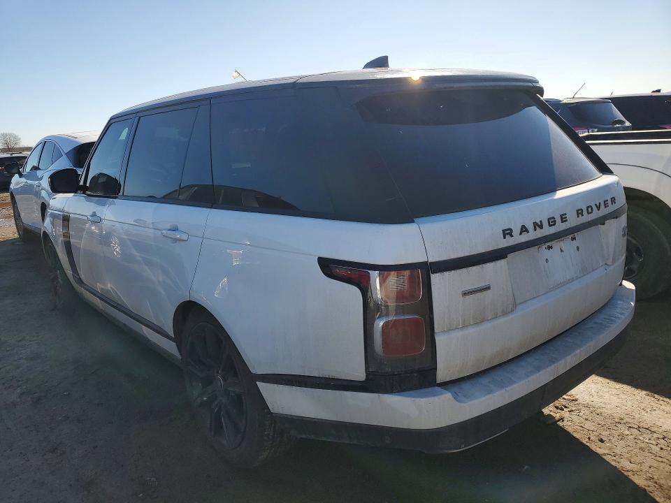 2018 Land rover Rangerover VIN SALGS5RE9JA389018 COPART salvage auction — MECHANICAL, Oh - Certificate Of Title (P), sold $18,500 on 2026-07-28 (photo 2)