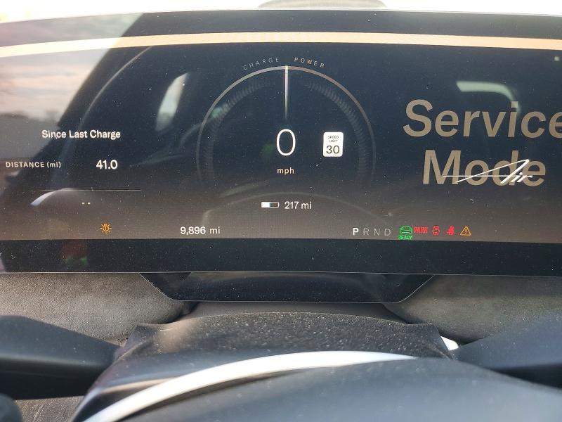 2024 Lucid motors Air VIN 50EA1GBA4RA001204 COPART salvage auction — SIDE, Md - Cert Of Salvage < 75% Damage, sold $19,600 on 2026-07-02 (photo 9)