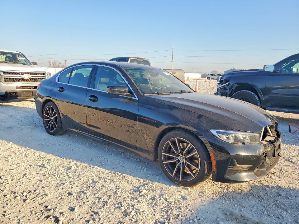 2019 BMW 3 series VIN 3MW5R1J57K8B02025 COPART salvage auction — FRONT END, Tx - Salvage Vehicle Title, sold $550 on 2026-07-30 (photo 4)