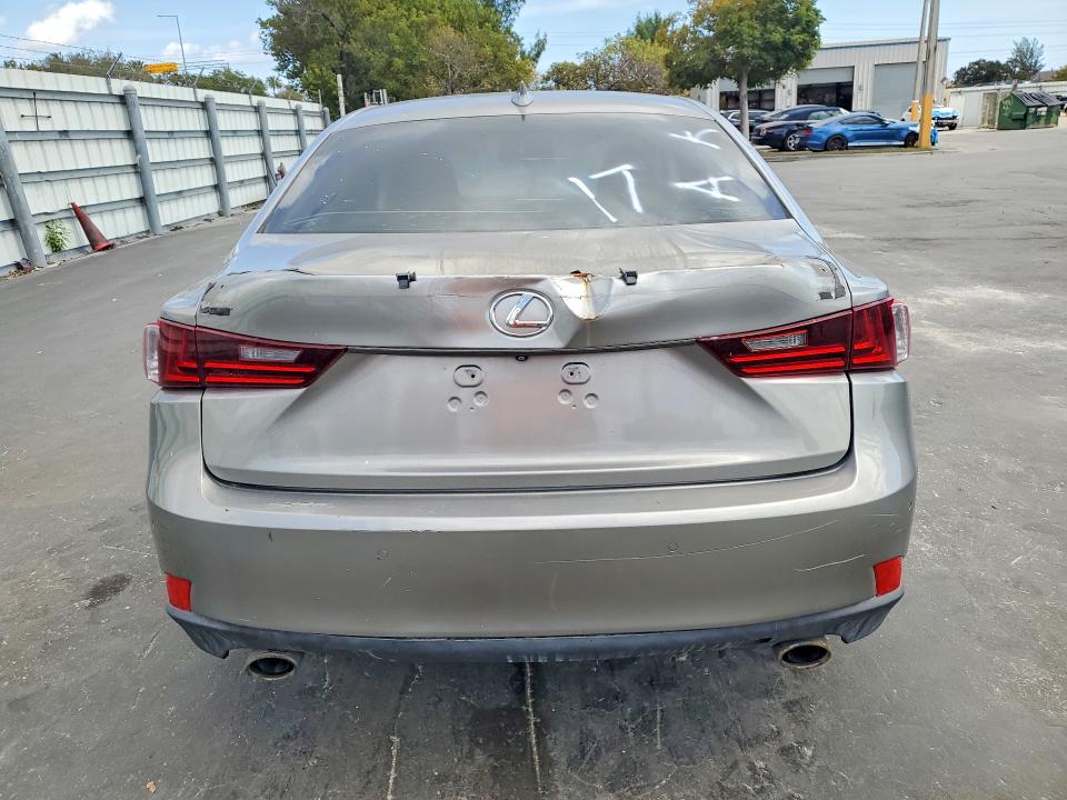 2015 Lexus Is VIN JTHBF1D21F5057309 COPART salvage auction — MECHANICAL, Fl - Certificate Of Title, sold $1,950 on 2026-07-17 (photo 6)