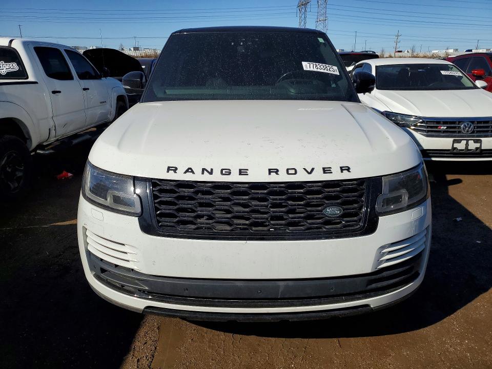 2018 Land rover Rangerover VIN SALGS5RE9JA389018 COPART salvage auction — MECHANICAL, Oh - Certificate Of Title (P), sold $18,500 on 2026-07-28 (photo 5)