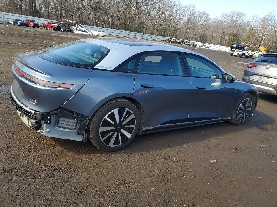 2024 Lucid motors Air VIN 50EA1GBA4RA001204 COPART salvage auction — SIDE, Md - Cert Of Salvage < 75% Damage, sold $19,600 on 2026-07-02 (photo 3)