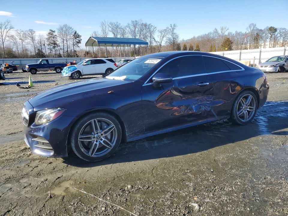 2018 Mercedes-benz E-class VIN WDD1J6FB4JF011942 COPART salvage auction — SIDE, Sc - Cert Of Title-Salvage, sold $9,900 on 2026-07-13 (photo 1)