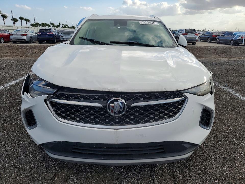 2021 Buick Envision VIN LRBFZRR41MD122678 COPART salvage auction — SIDE, Fl - Cert Of Title Slvg Rebuildable, sold $5,300 on 2026-07-27 (photo 5)