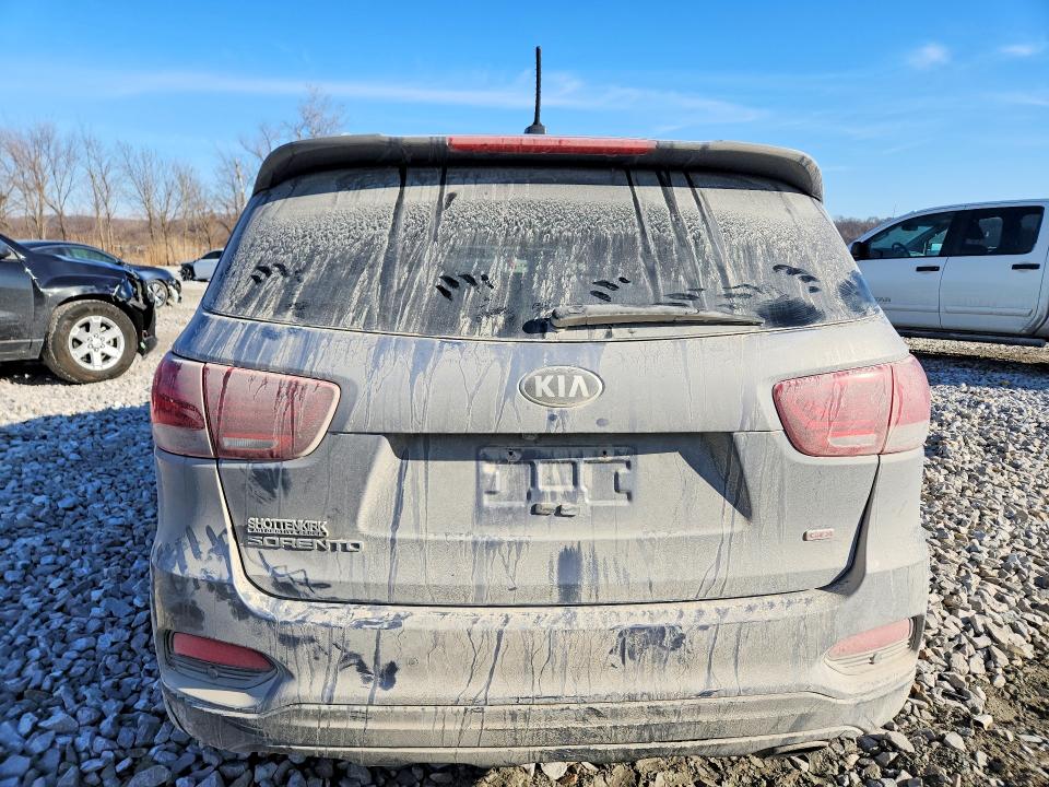 2020 Kia Sorento VIN 5XYPGDA38LG658464 COPART salvage auction — FRONT END, Il - Salvage Certificate, sold $1,200 on 2026-07-08 (photo 6)