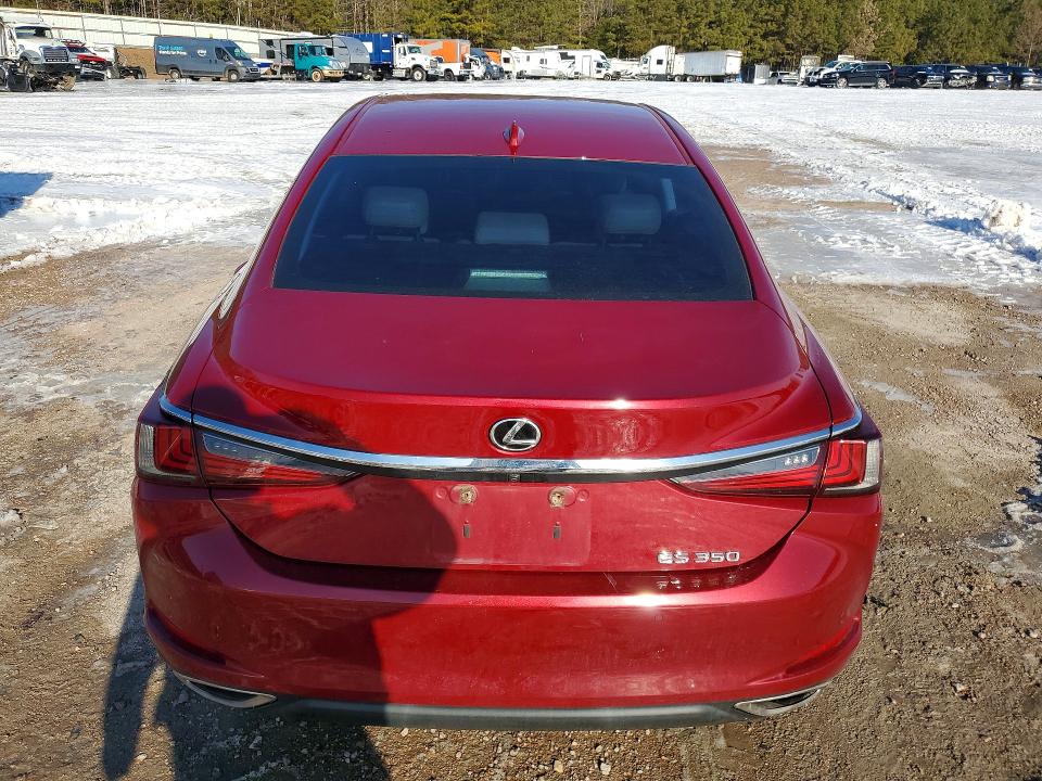 2019 Lexus ES350 VIN 58ABZ1B10KU017911 COPART salvage auction — FRONT END, Va - Cert Of Title - Salvage, sold $8,100 on 2026-07-13 (photo 6)