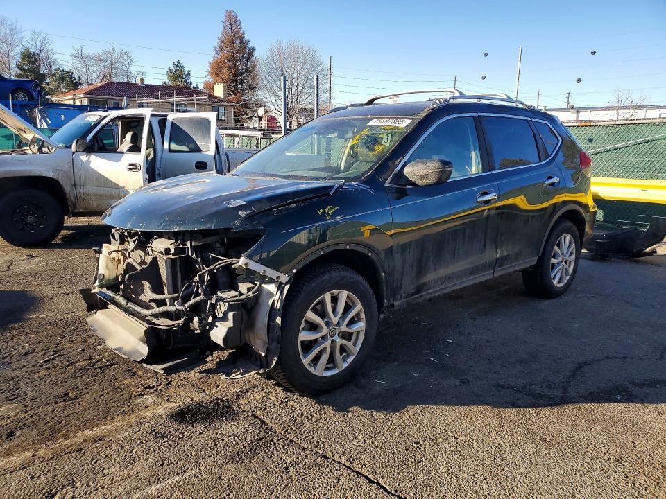 2019 Nissan Rogue VIN 5N1AT2MT0KC722626 COPART salvage auction — FRONT END, Co - Public - Salvage Title, sold $2,050 on 2026-07-09 (photo 1)